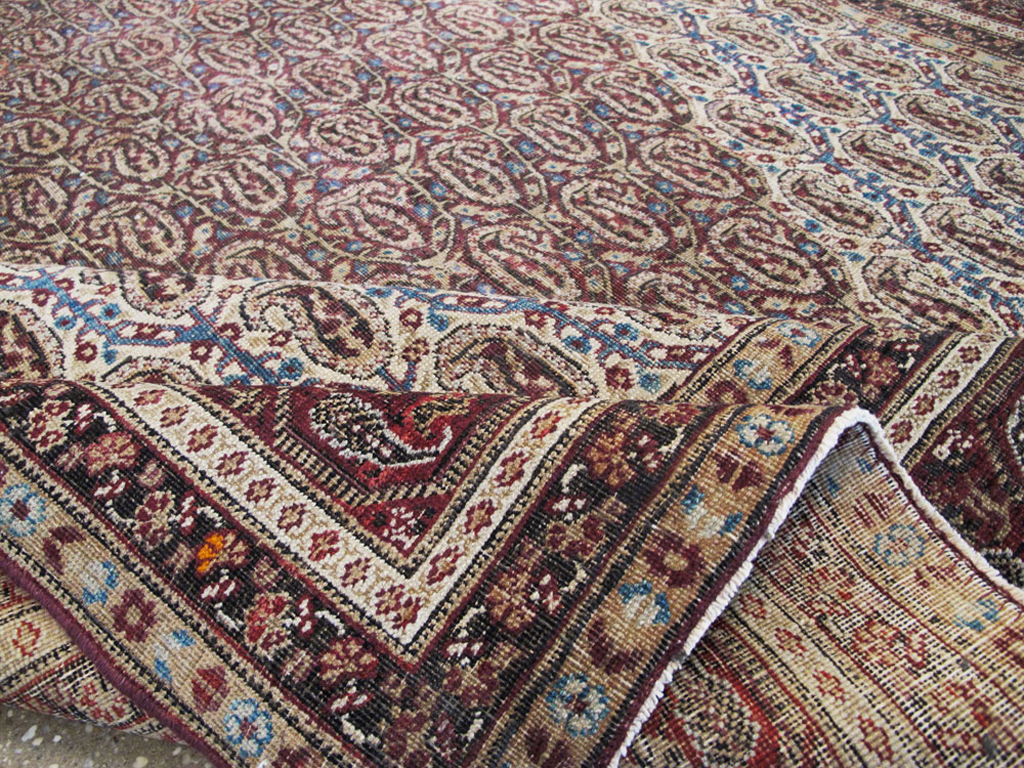 Antique Persian Khorossan Carpet, No.13869 - Gsblank