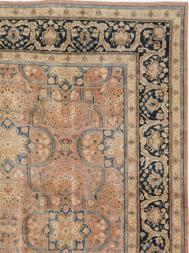 Antique Persian Mashad Carpet, No.13879 - Gsblank