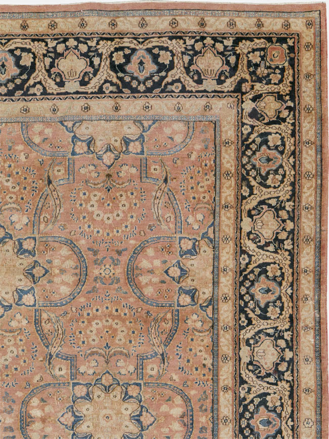Antique Persian Mashad Carpet, No.13879 - Gsblank