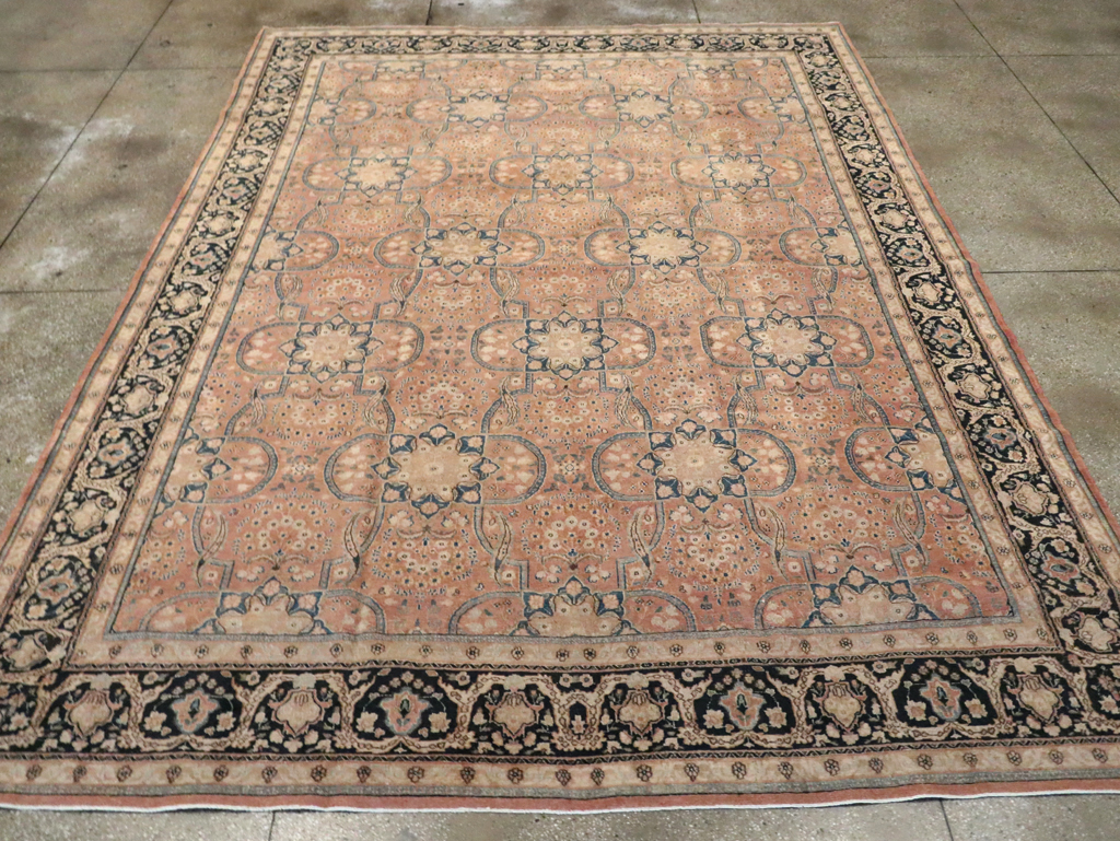 Antique Persian Mashad Carpet, No.13879 - Gsblank