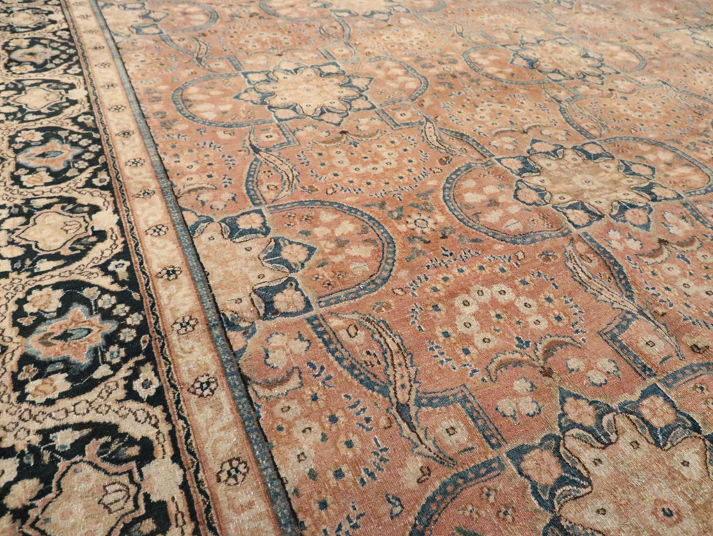 Antique Persian Mashad Carpet, No.13879 - Gsblank