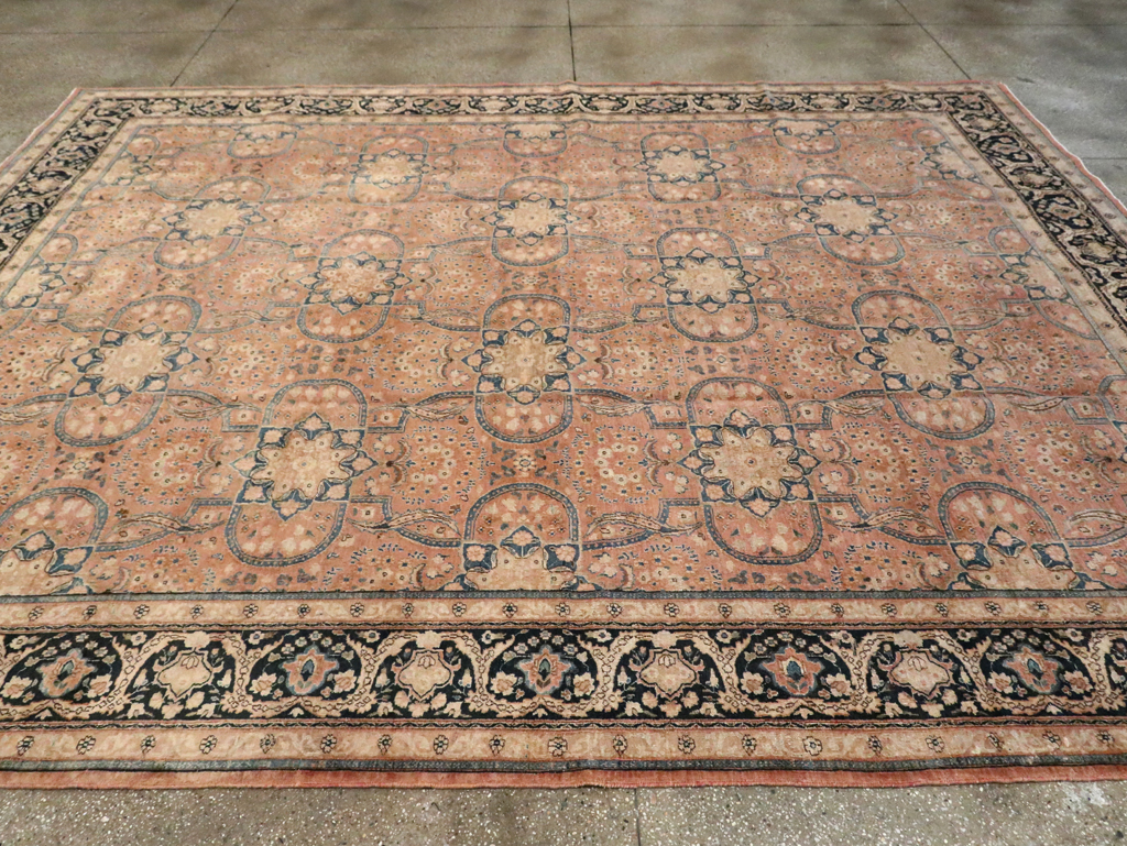 Antique Persian Mashad Carpet, No.13879 - Gsblank