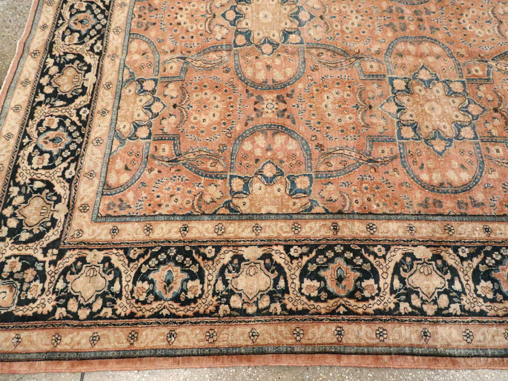 Antique Persian Mashad Carpet, No.13879 - Gsblank
