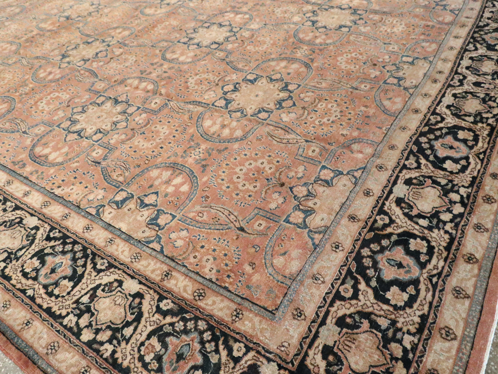 Antique Persian Mashad Carpet, No.13879 - Gsblank