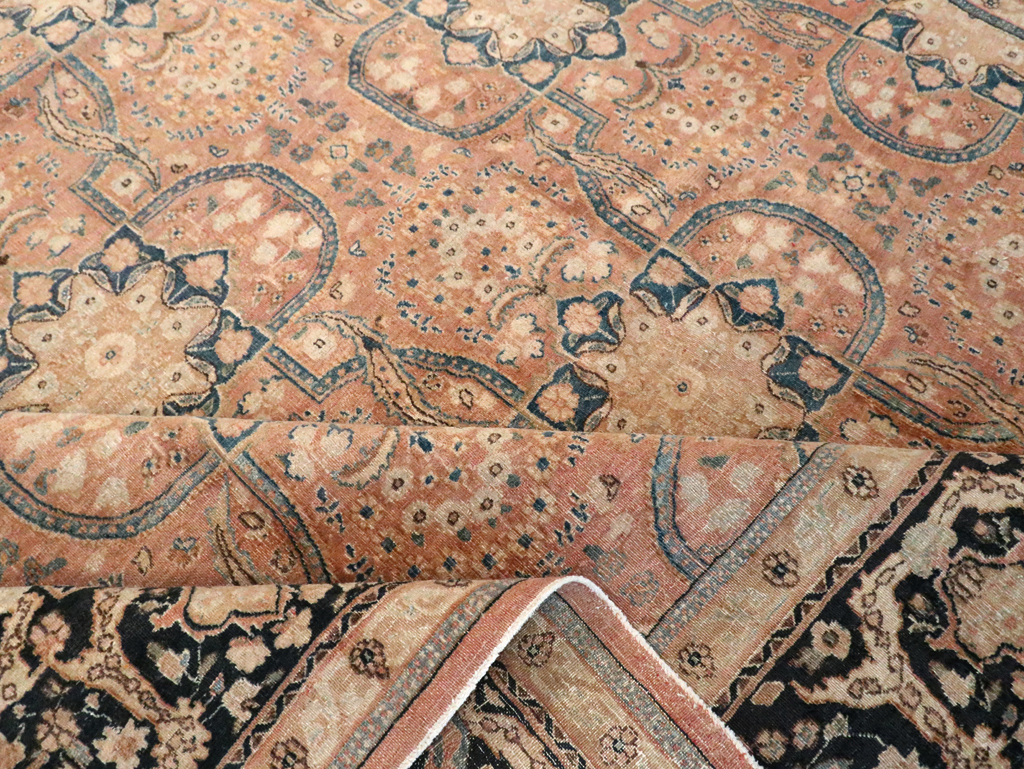 Antique Persian Mashad Carpet, No.13879 - Gsblank