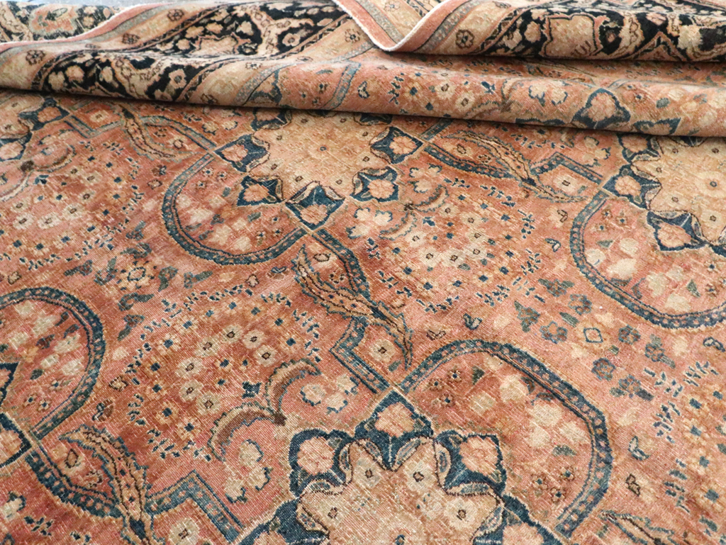 Antique Persian Mashad Carpet, No.13879 - Gsblank