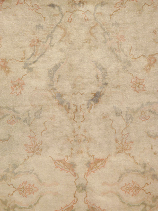 Antique Turkish Oushak Carpet, No.13910 - Gsblank