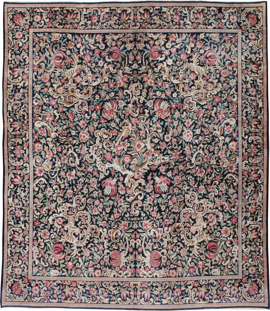 Antique Persian Kashan Carpet, No.13921 - Gsblank