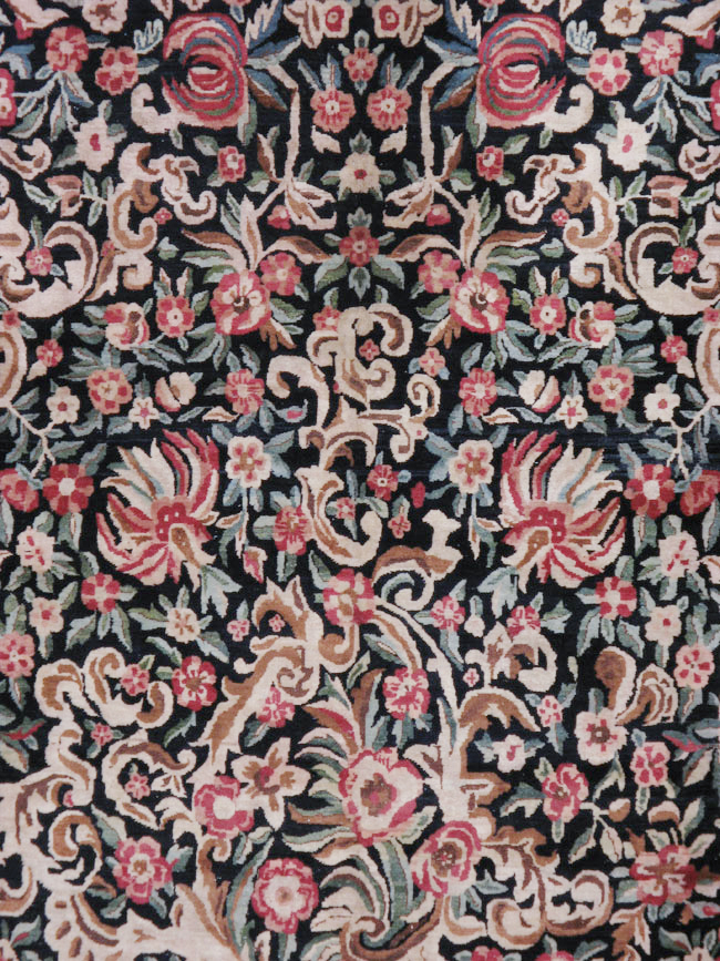 Antique Persian Kashan Carpet, No.13921 - Gsblank