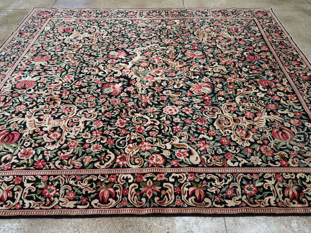 Antique Persian Kashan Carpet, No.13921 - Gsblank