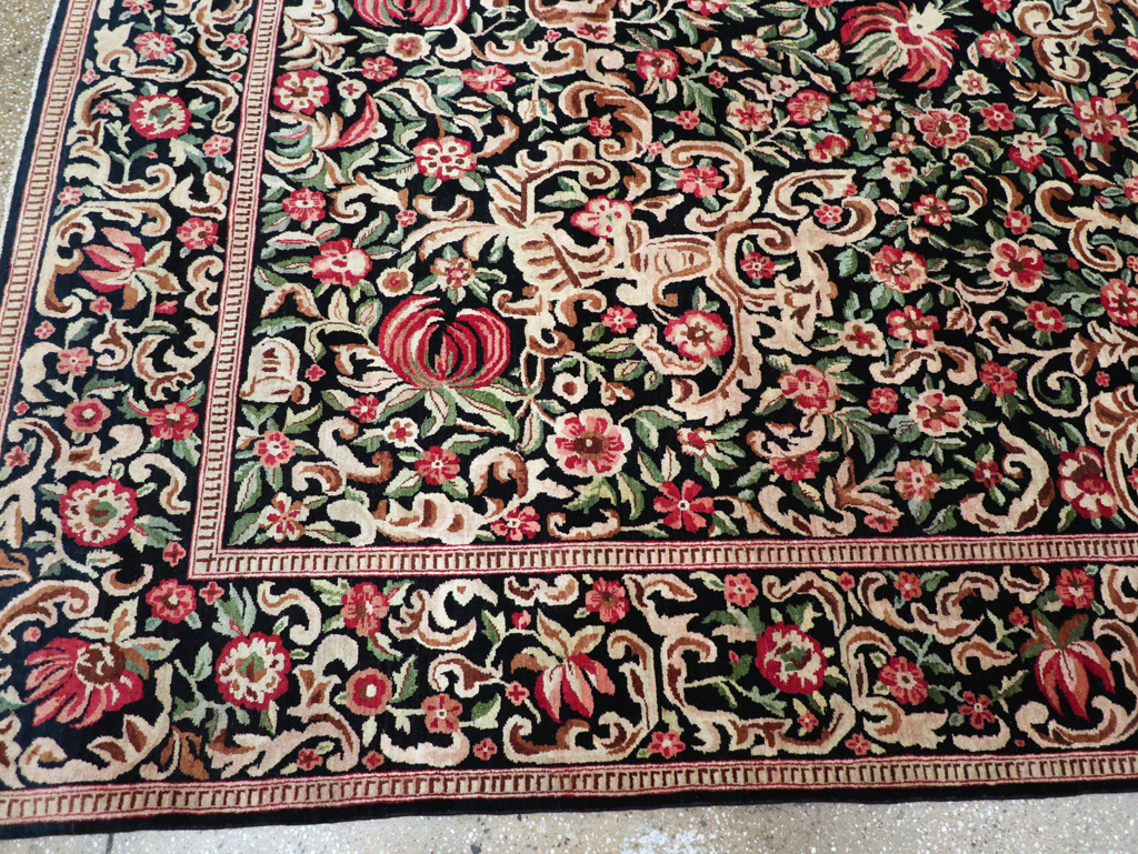 Antique Persian Kashan Carpet, No.13921 - Gsblank