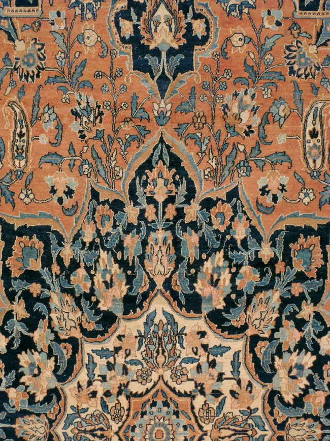 Antique Persian Khorassan Carpet, No.13922 - Gsblank