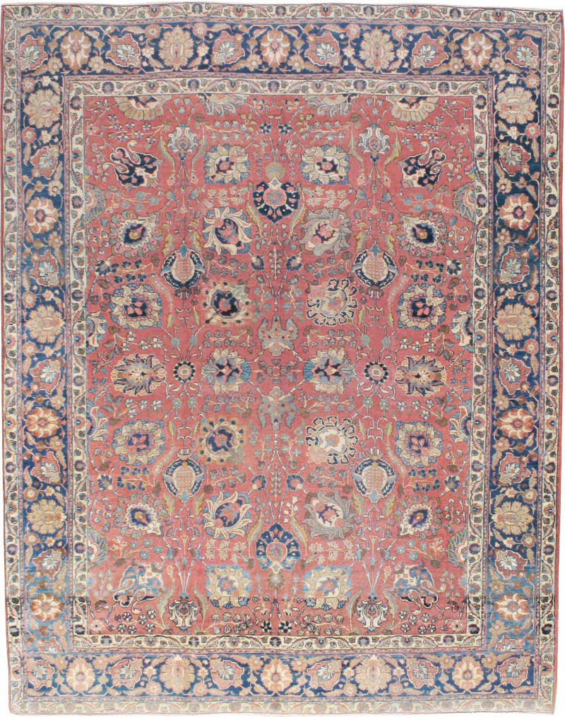 Antique Persian Tabriz Carpet, No.13939 - Gsblank