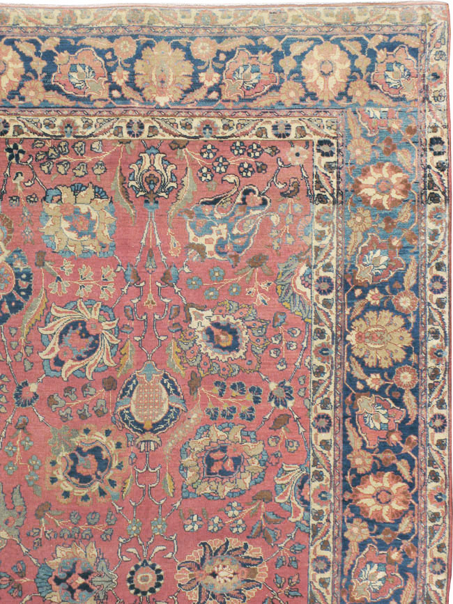 Antique Persian Tabriz Carpet, No.13939 - Gsblank