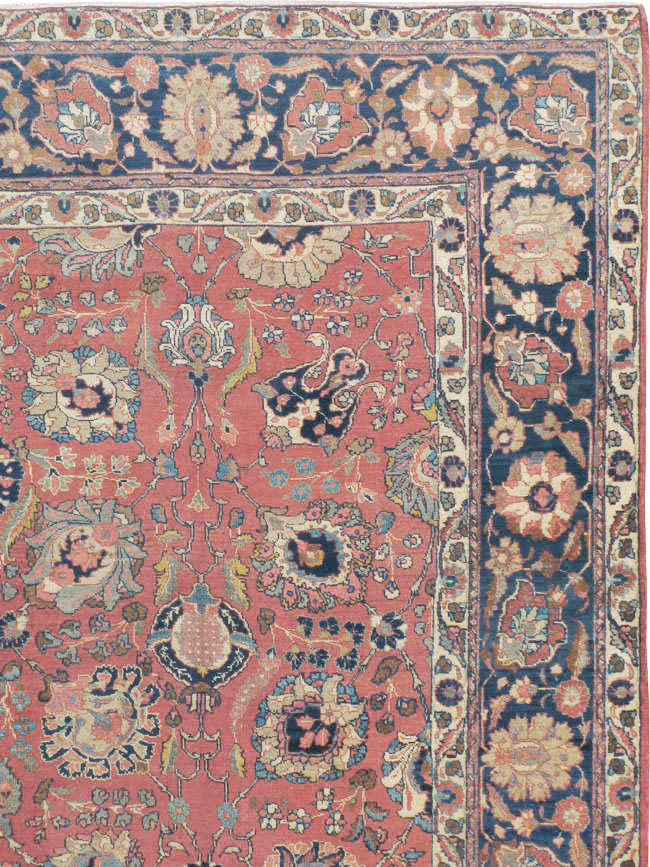 Antique Persian Tabriz Carpet, No.13939 - Gsblank