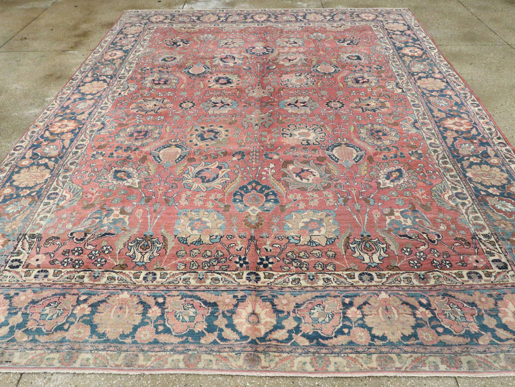 Antique Persian Tabriz Carpet, No.13939 - Gsblank