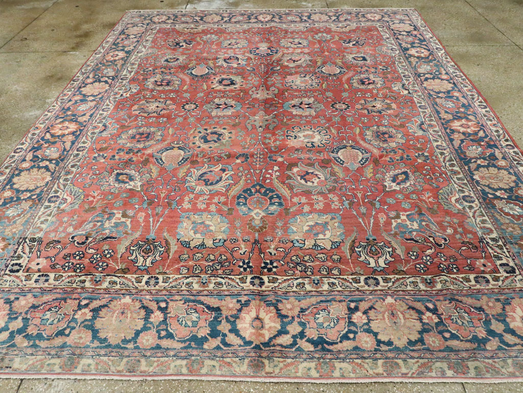 Antique Persian Tabriz Carpet, No.13939 - Gsblank