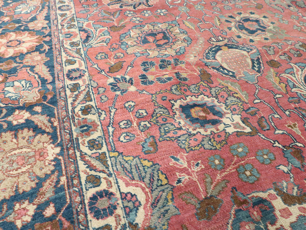 Antique Persian Tabriz Carpet, No.13939 - Gsblank