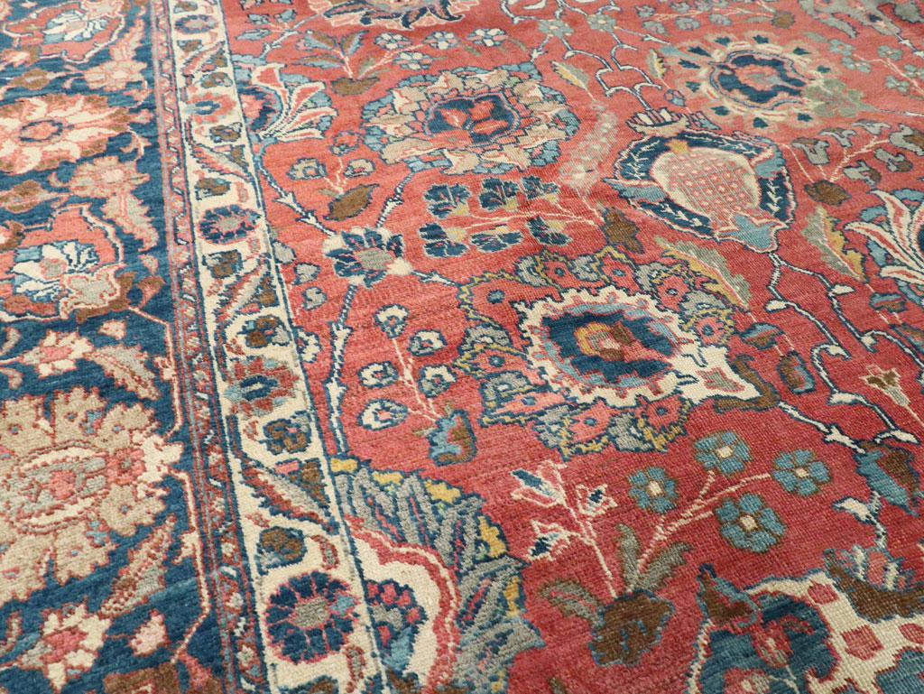 Antique Persian Tabriz Carpet, No.13939 - Gsblank