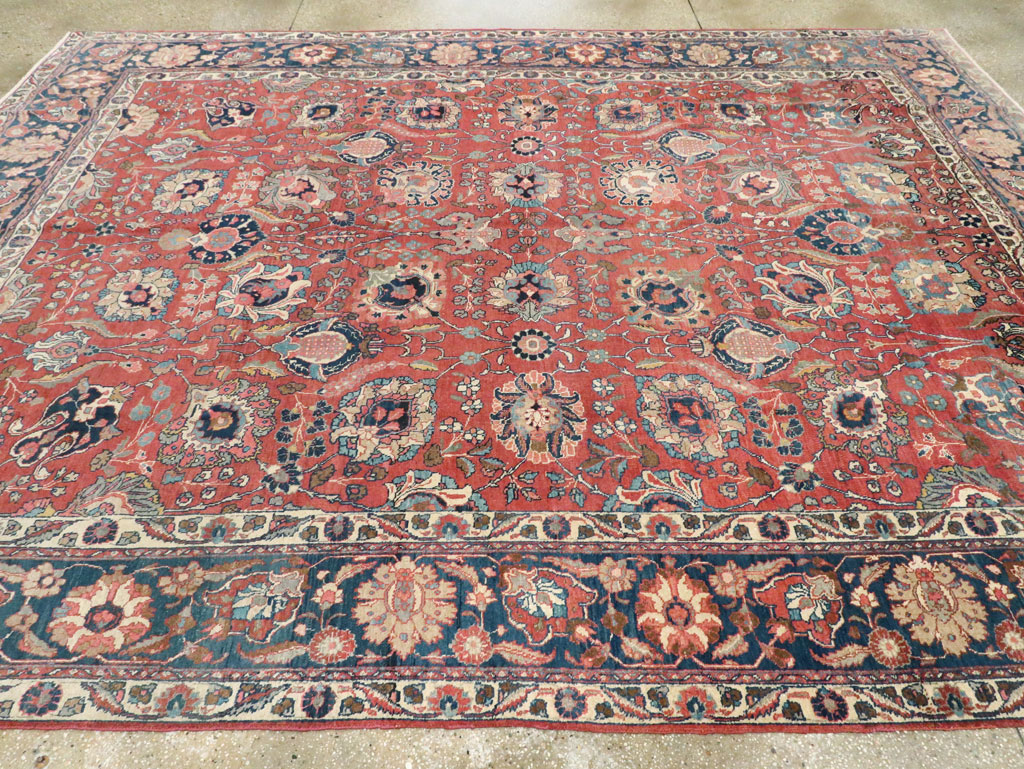 Antique Persian Tabriz Carpet, No.13939 - Gsblank