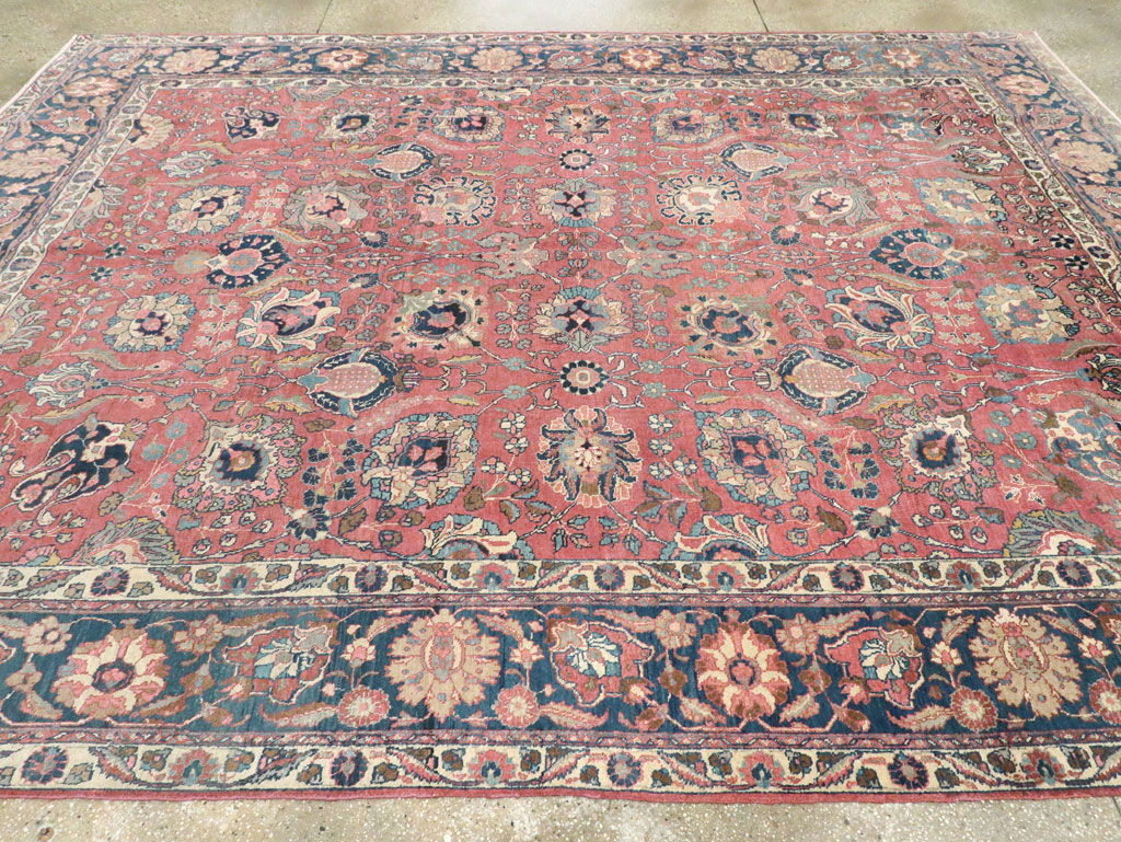 Antique Persian Tabriz Carpet, No.13939 - Gsblank