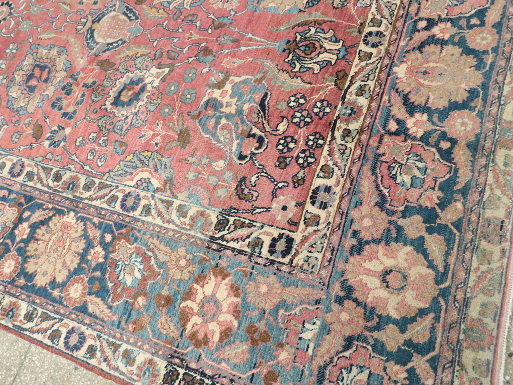 Antique Persian Tabriz Carpet, No.13939 - Gsblank