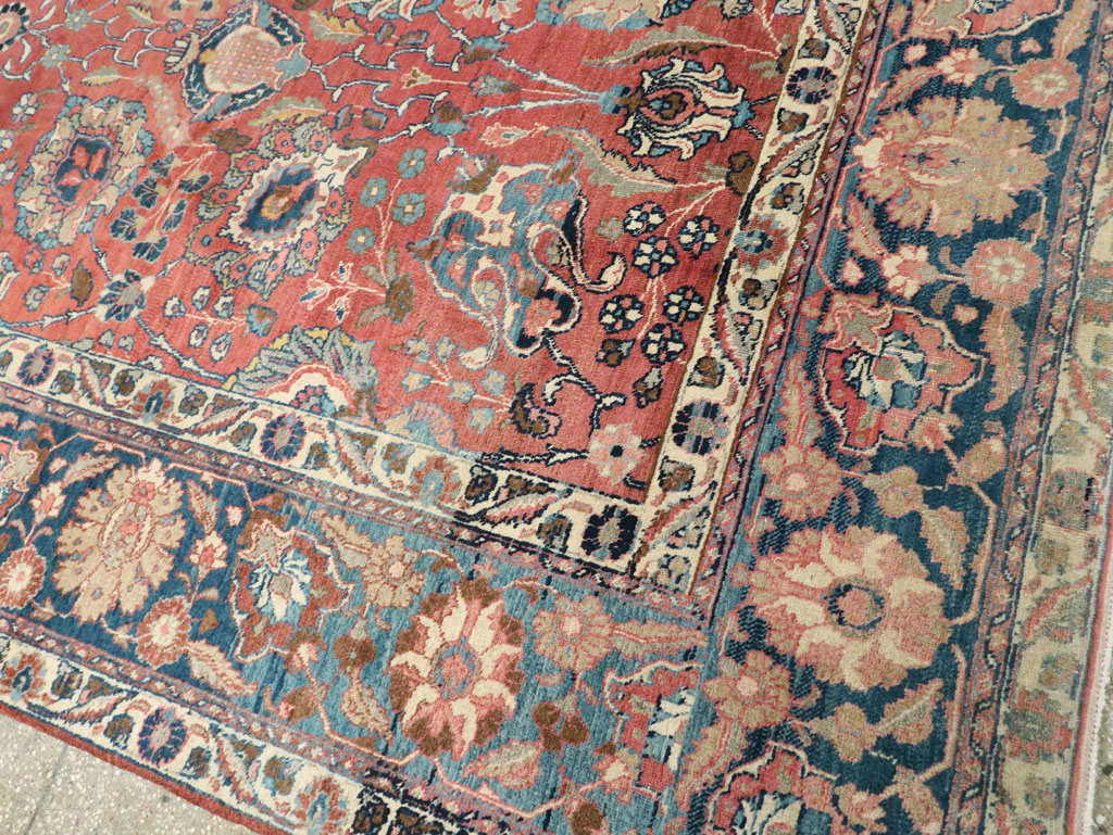 Antique Persian Tabriz Carpet, No.13939 - Gsblank
