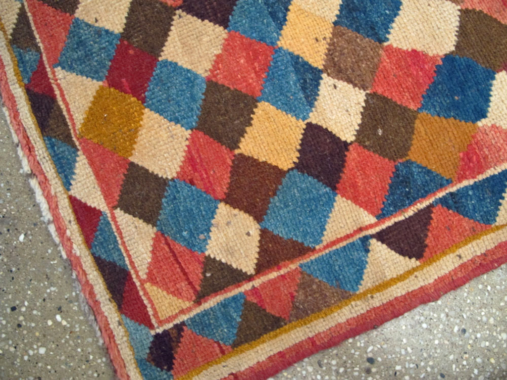 Vintage Persian Gabbeh Rug, No.13964 - Gsblank