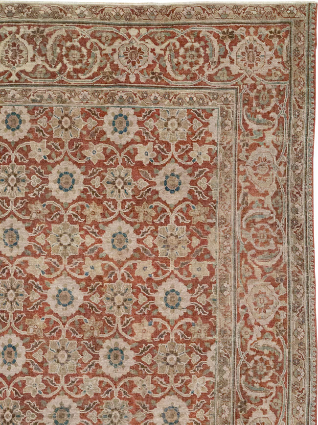Antique Persian Tabriz Carpet, No.13971 - Gsblank