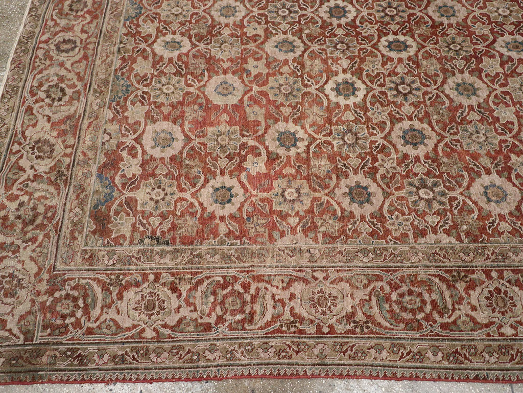 Antique Persian Tabriz Carpet, No.13971 - Gsblank