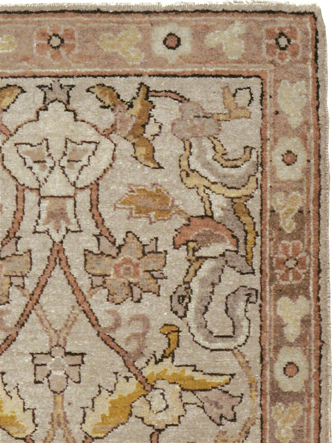 Antique Indian Lahore Rug, No.13977 - Gsblank