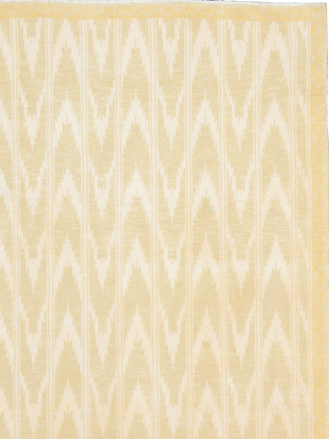 Vintage Indian Cotton Agra Carpet, No.13980 - Gsblank