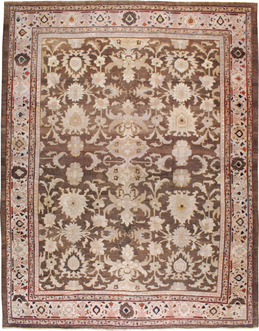 Antique Persian Mahal Carpet, No.13993 - Gsblank