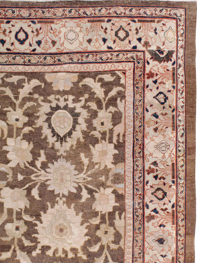 Antique Persian Mahal Carpet, No.13993 - Gsblank