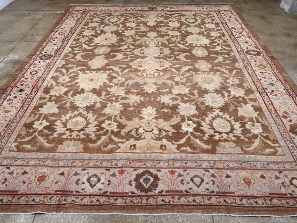 Antique Persian Mahal Carpet, No.13993 - Gsblank