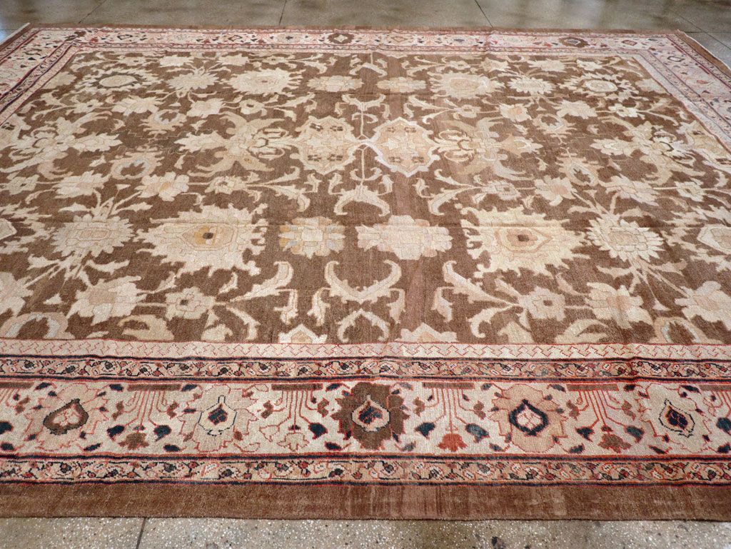 Antique Persian Mahal Carpet, No.13993 - Gsblank