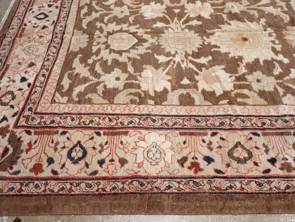 Antique Persian Mahal Carpet, No.13993 - Gsblank