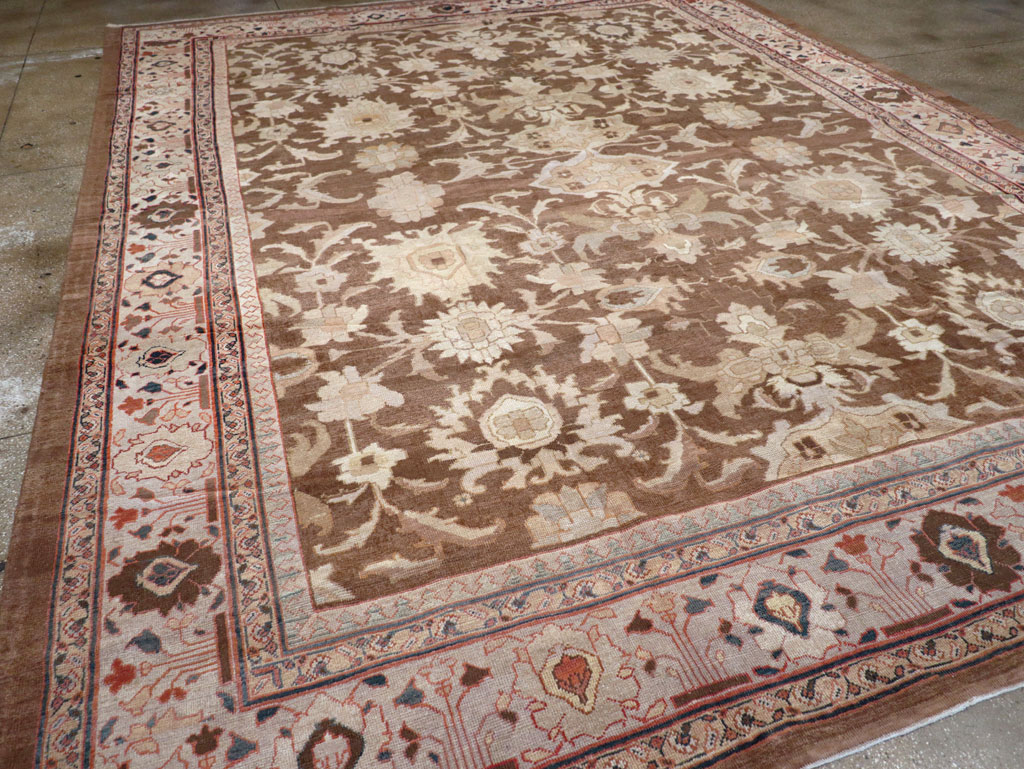 Antique Persian Mahal Carpet, No.13993 - Gsblank