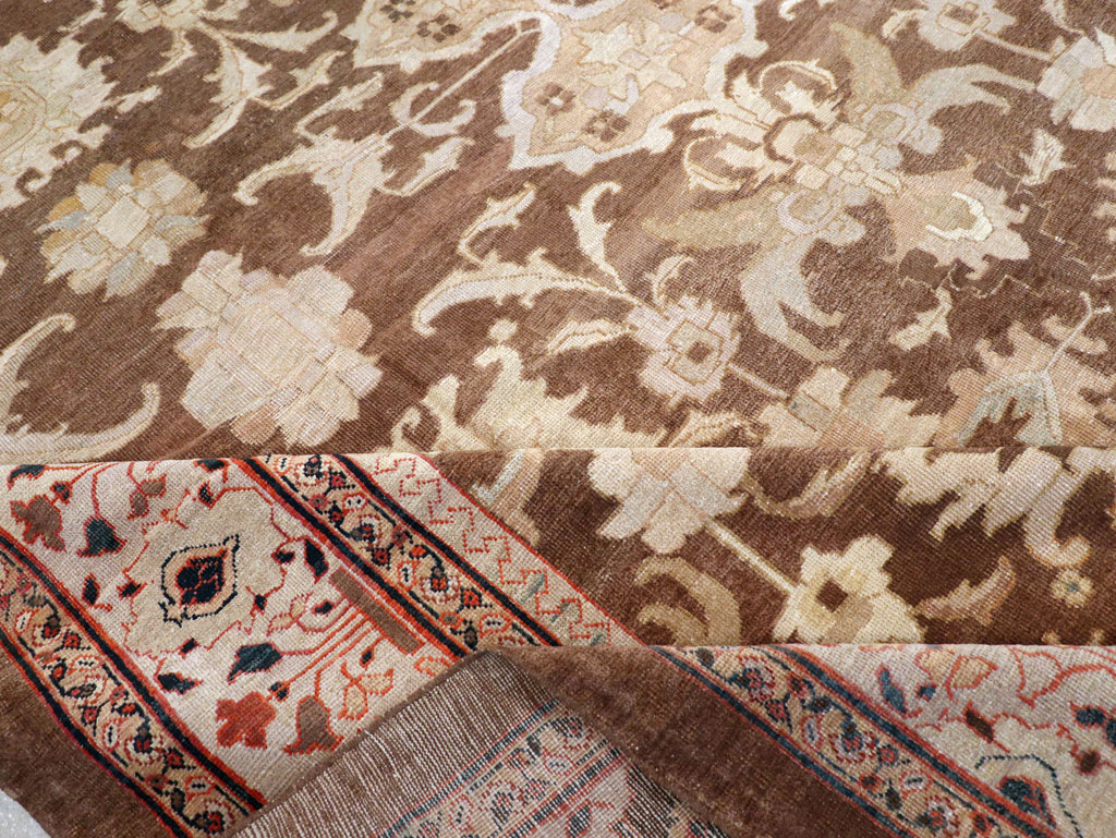 Antique Persian Mahal Carpet, No.13993 - Gsblank