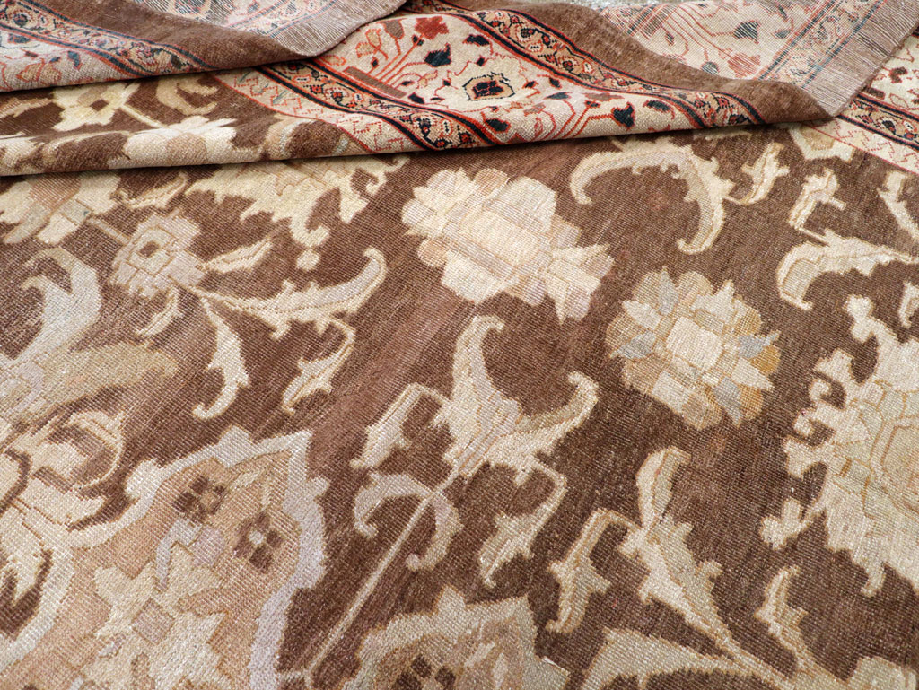 Antique Persian Mahal Carpet, No.13993 - Gsblank