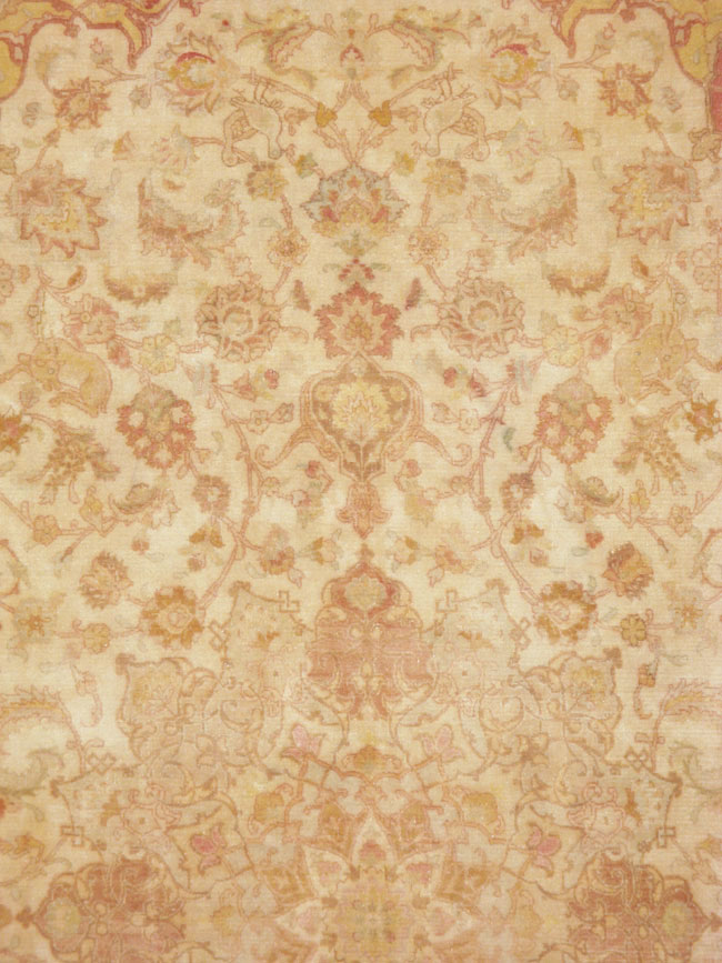 Vintage Persian Tabriz Carpet, No.13998 - Gsblank