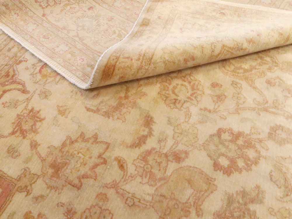 Vintage Persian Tabriz Carpet, No.13998 - Gsblank