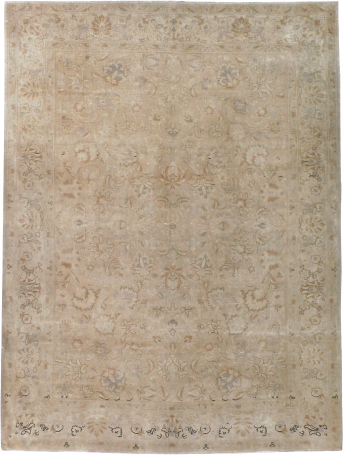 Vintage Persian Tabriz Carpet, No.14003 - Gsblank
