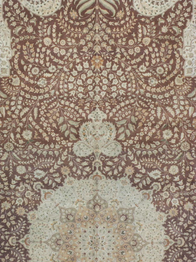 Vintage Persian Tabriz Carpet, No.14011 - Gsblank