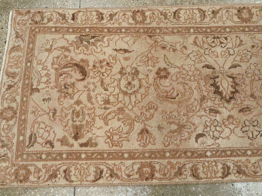 Vintage Persian Tabriz Runner, No.14027 - Gsblank