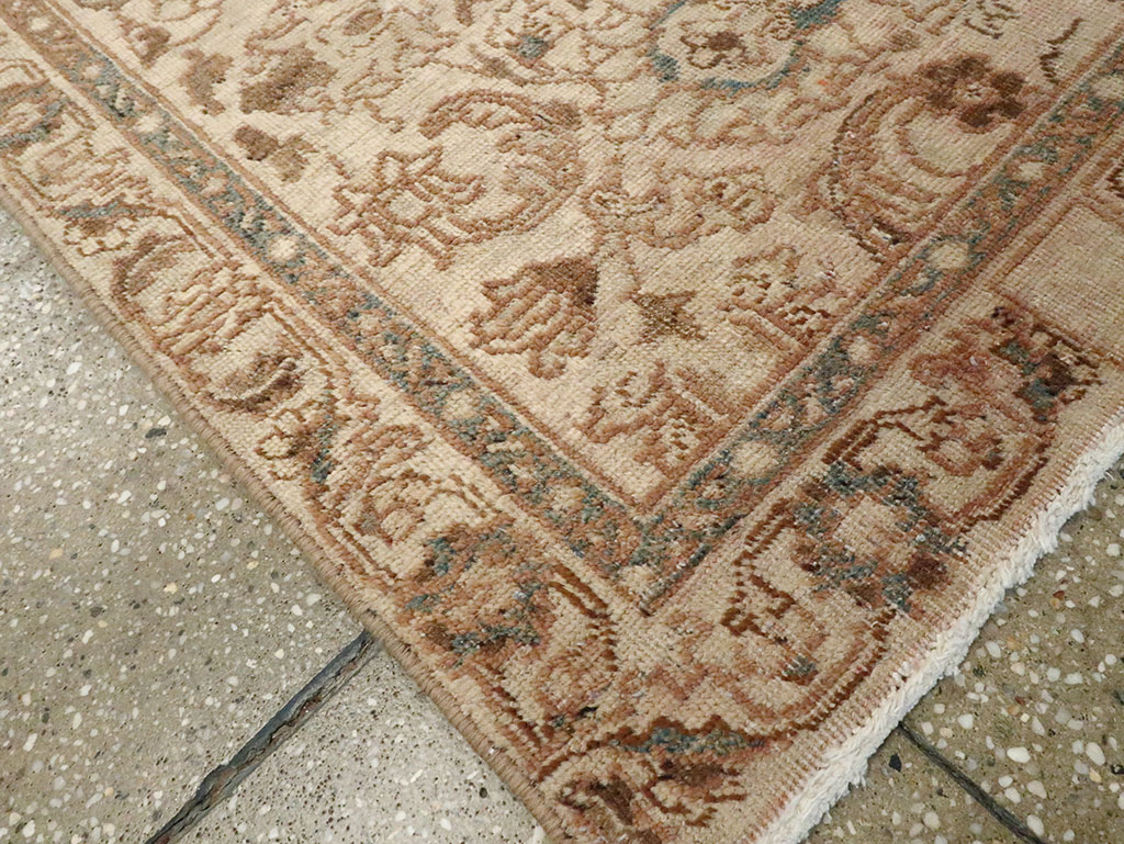 Vintage Persian Tabriz Runner, No.14027 - Gsblank