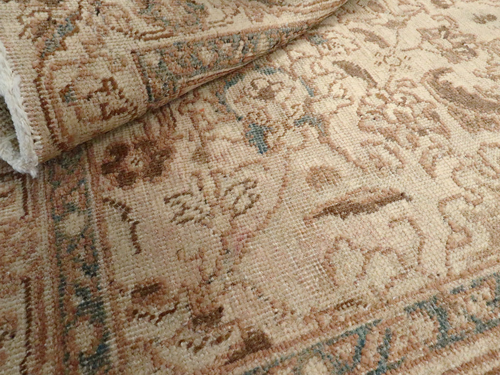 Vintage Persian Tabriz Runner, No.14027 - Gsblank