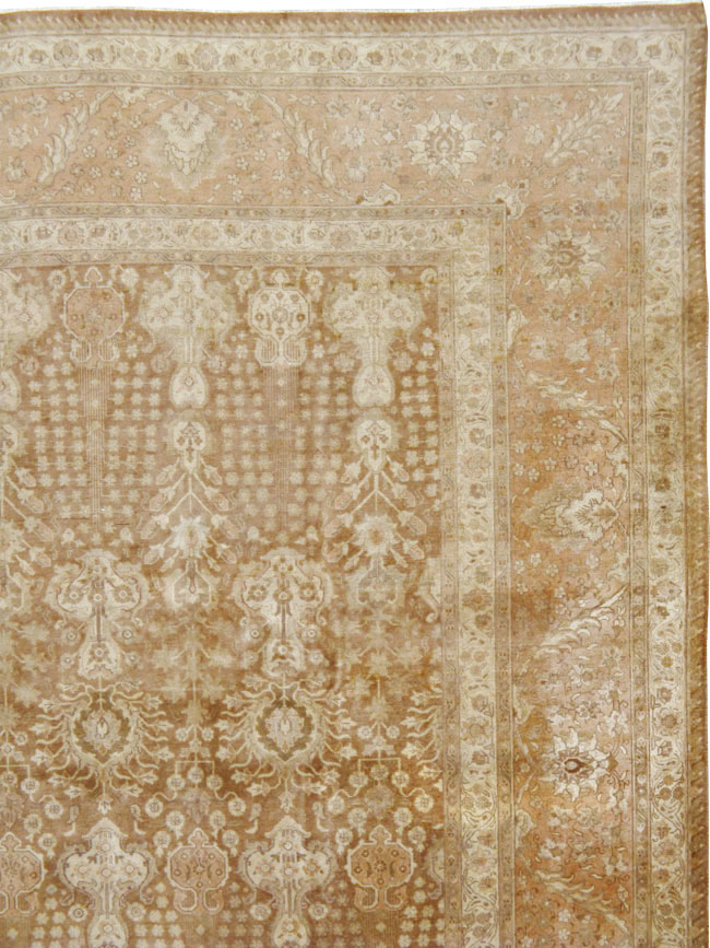 Vintage Persian Tabriz Carpet, No.14060 - Gsblank