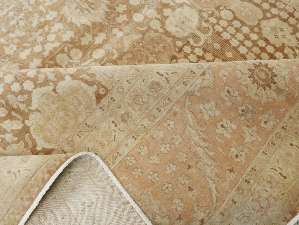 Vintage Persian Tabriz Carpet, No.14060 - Gsblank