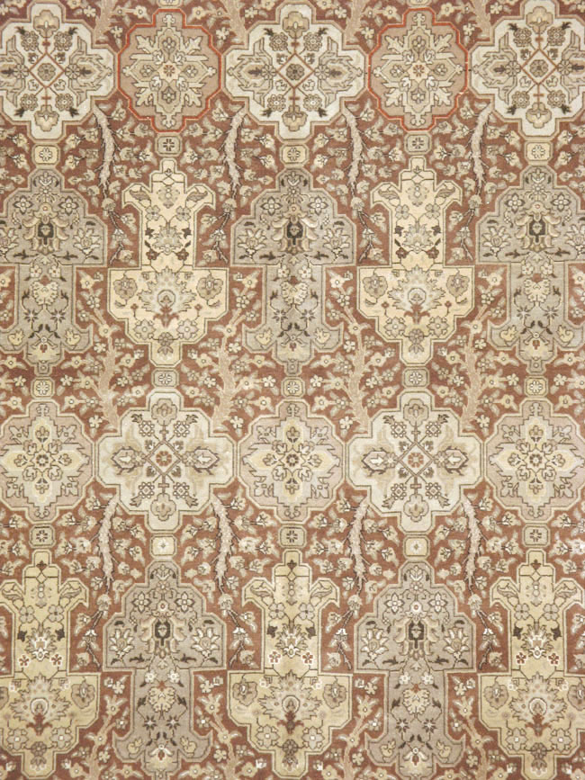 Vintage Persian Tabriz Carpet, No.14061 - Gsblank